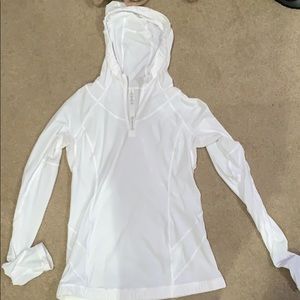 White Lululemon Pullover size 6